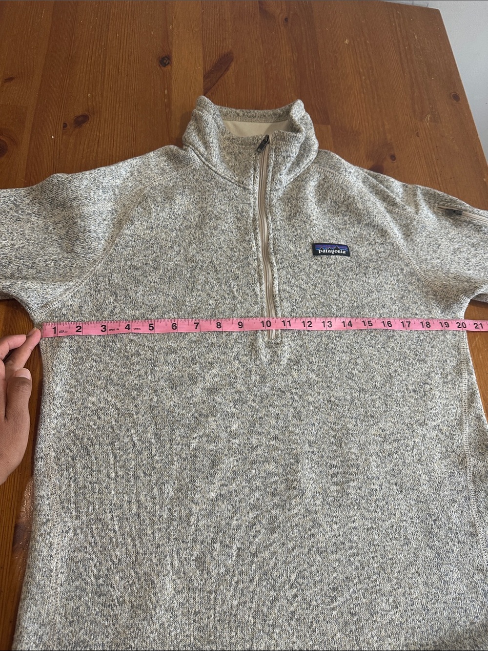 Patagonia Gray 1/4 Zip Better Sweater Pullover - Picture 11 of 15